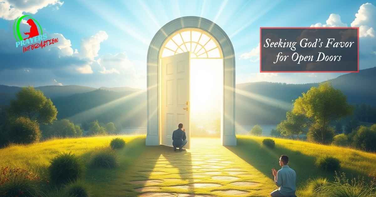 seeking-gods-favor-for-open-doors seeking-gods-favor-for-open-doors